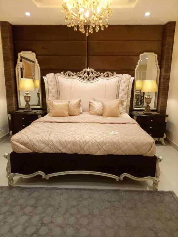 Leather Headboard Queen Bed